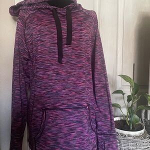 Ideology Multicolor Striped Hoodie